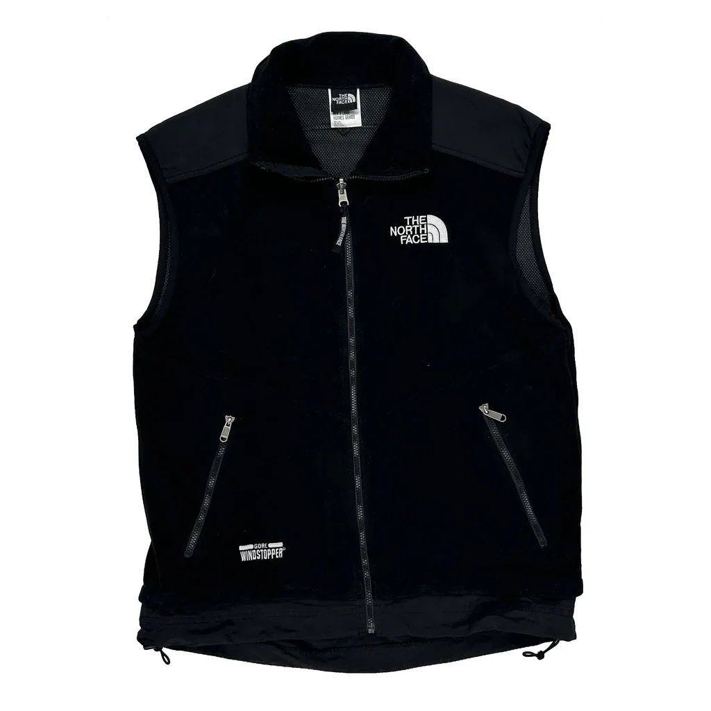 The North Face Gilet - Large Black Polyester