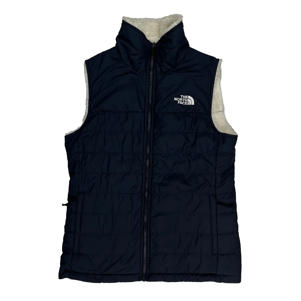 The North Face Gilet - Medium Navy Polyester