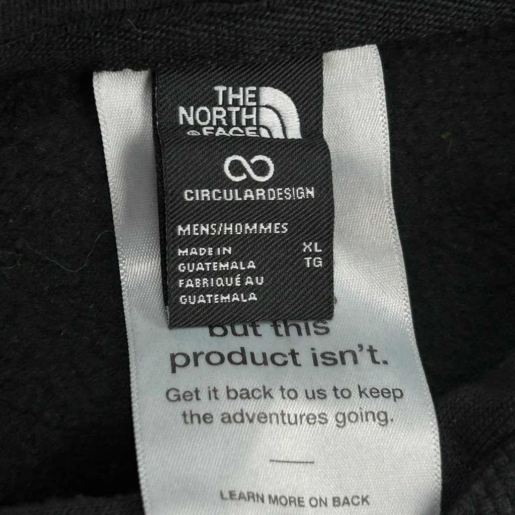 The North Face Hoodie - XL Black Cotton - Image 3