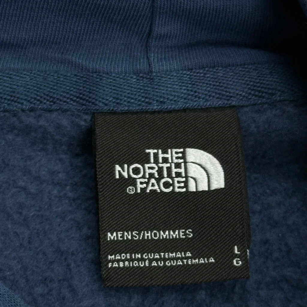 The North Face Hoodie - Large Blue Cotton - Image 3