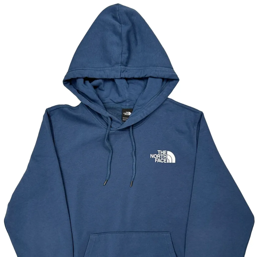 The North Face Hoodie - Large Blue Cotton - Image 5