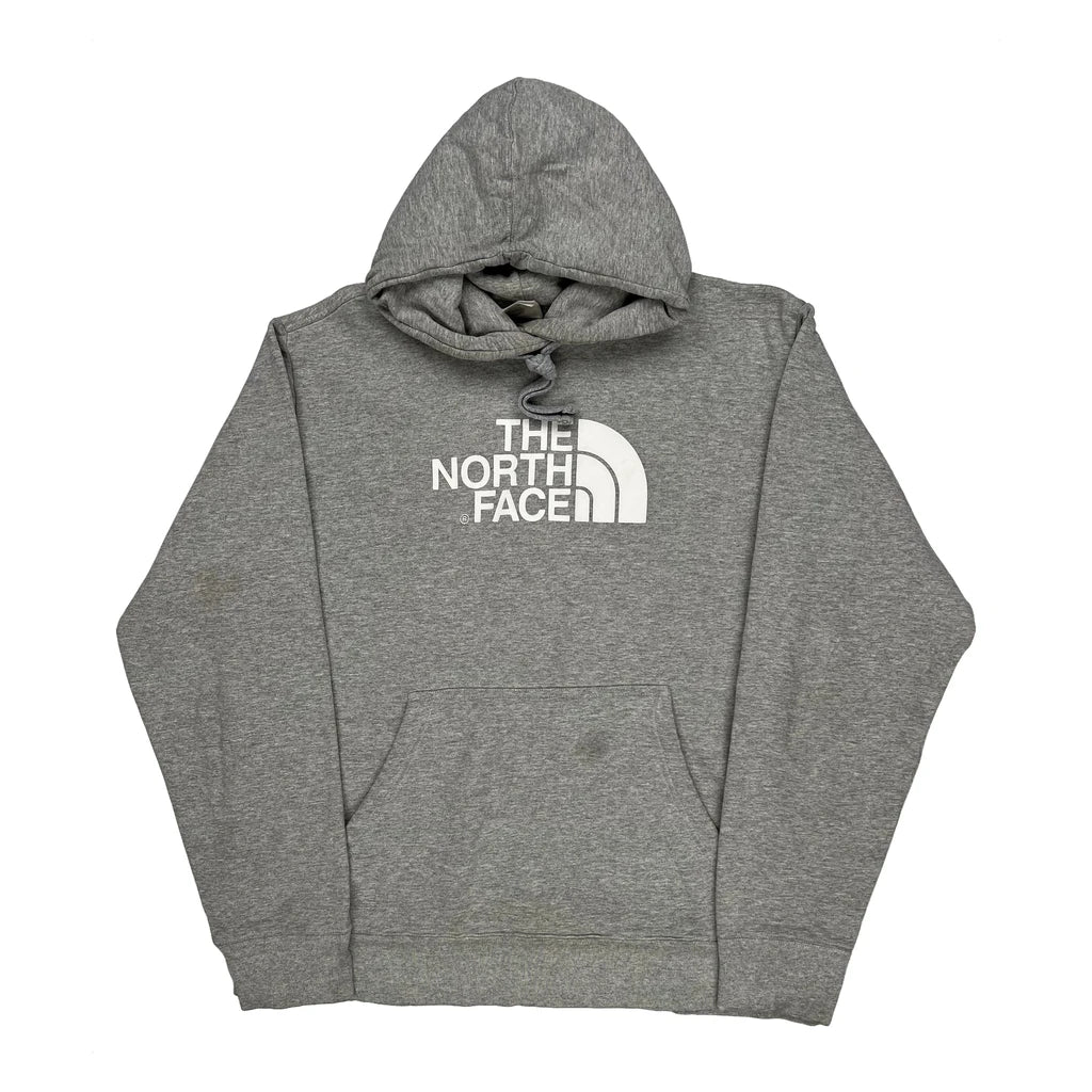 The North Face Hoodie - Large Gray Cotton