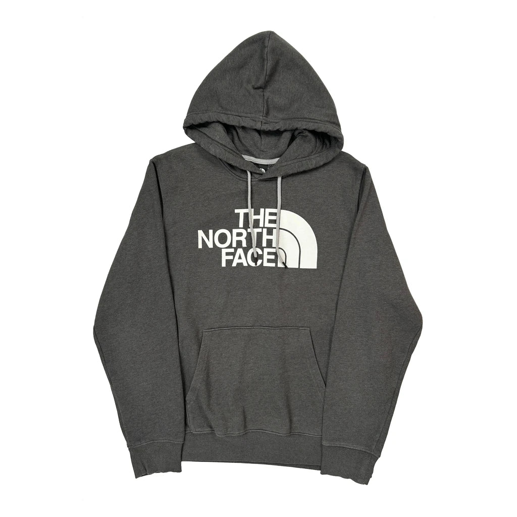 The North Face Hoodie - Large Grey Cotton