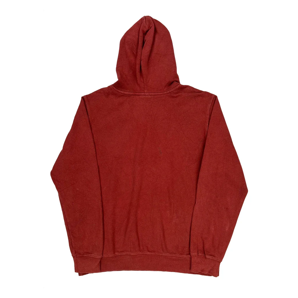 The North Face Hoodie - Large Red Cotton - Image 2