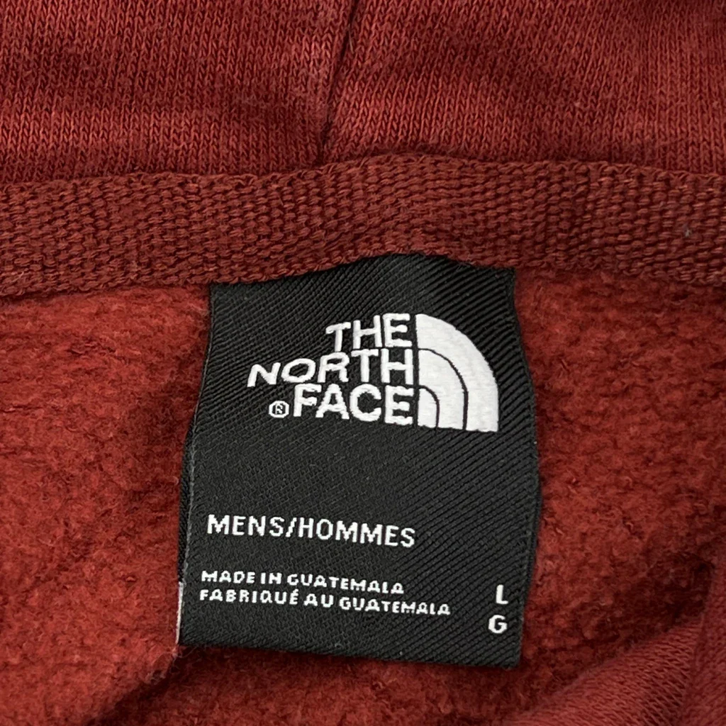 The North Face Hoodie - Large Red Cotton - Image 3