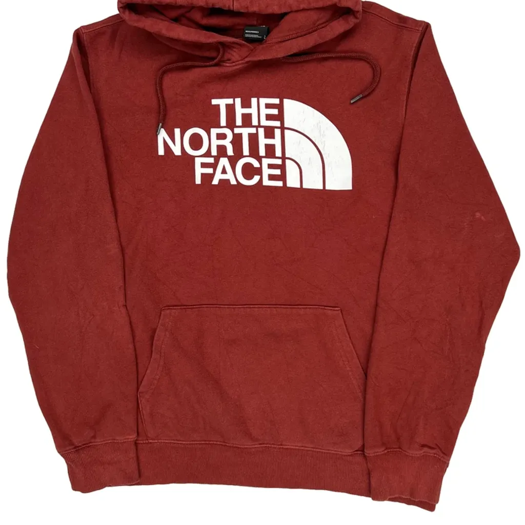 The North Face Hoodie - Large Red Cotton - Image 5