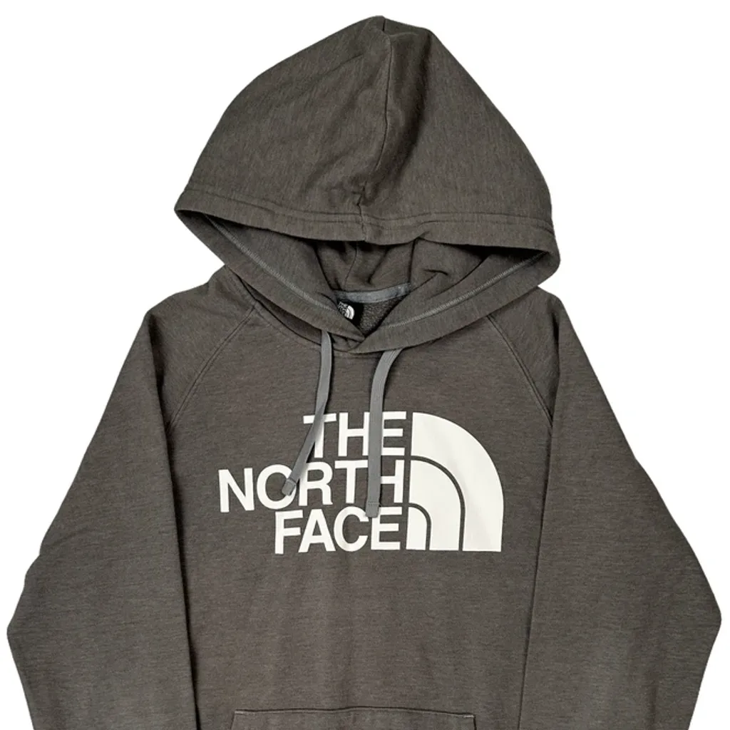 The North Face Hoodie - Small Grey Cotton Blend - Image 5