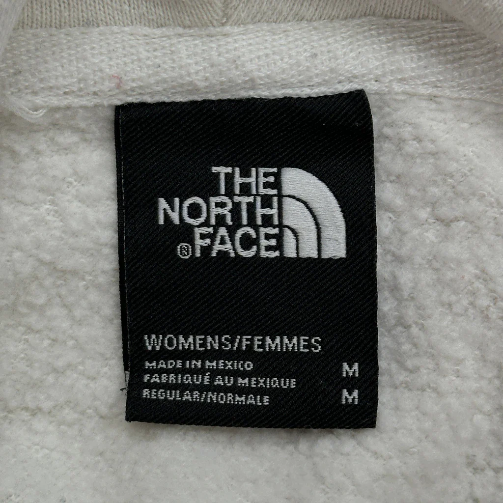 The North Face Hoodie - Medium White Cotton - Image 3