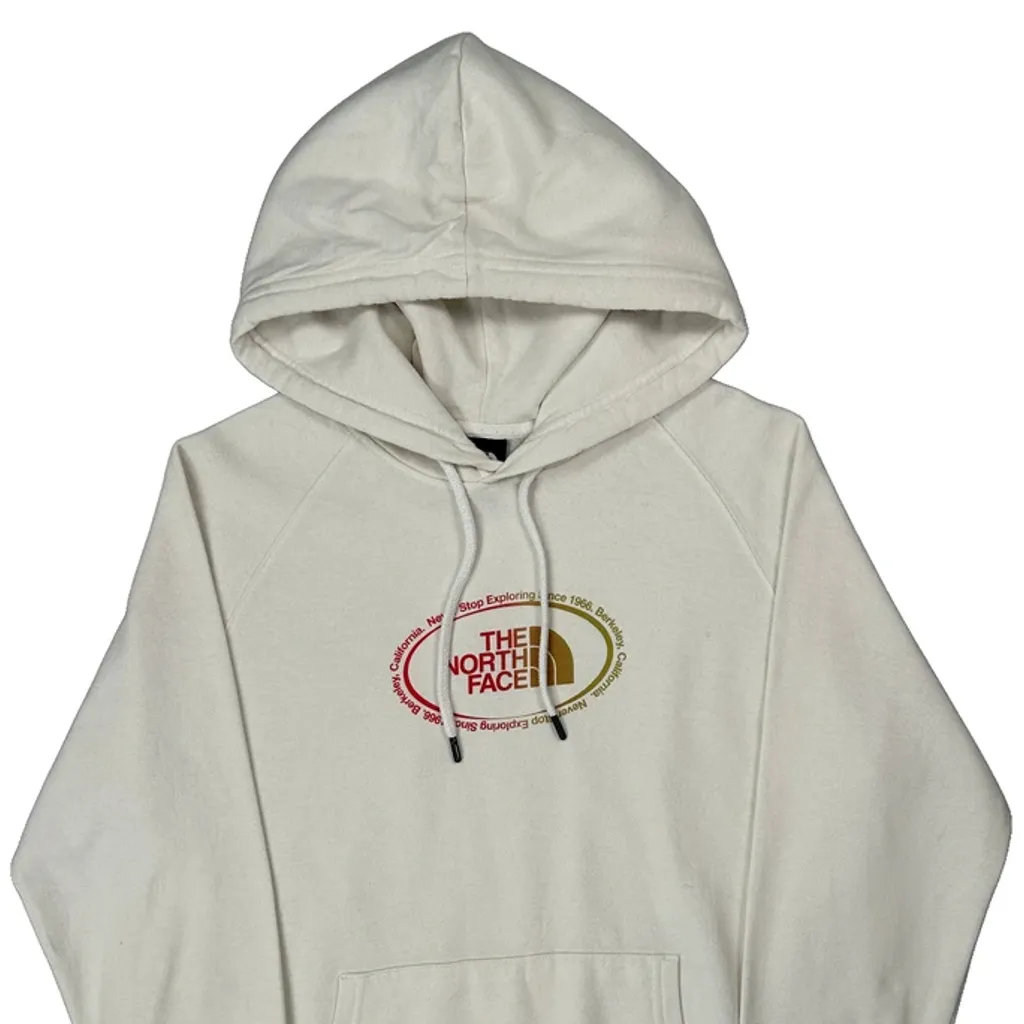 The North Face Hoodie - Medium White Cotton - Image 5