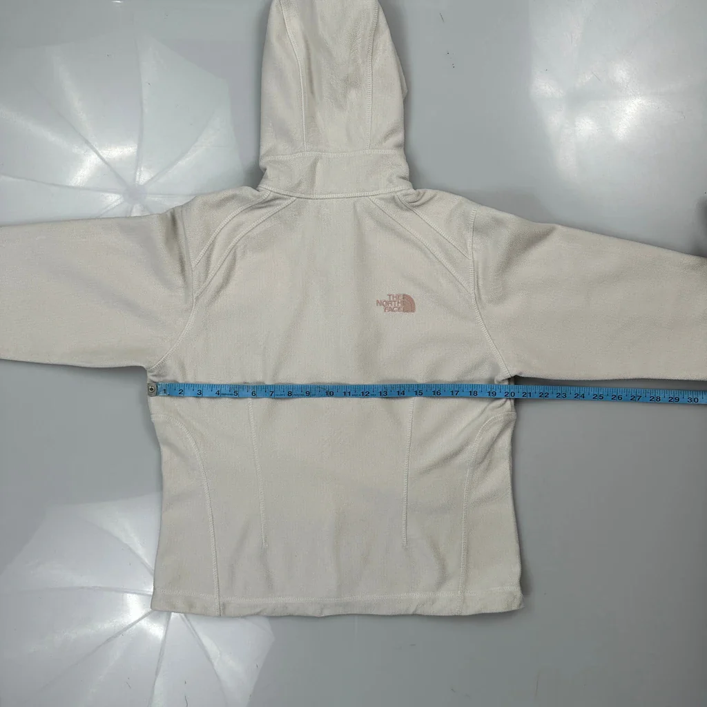 The North Face Jacket - Large White Polyester - Image 3