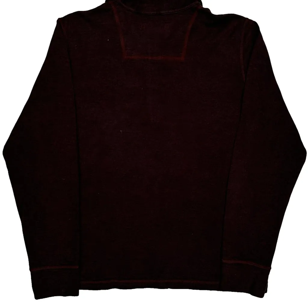 The North Face Jumper - Large Burgundy Cotton Blend - Image 6