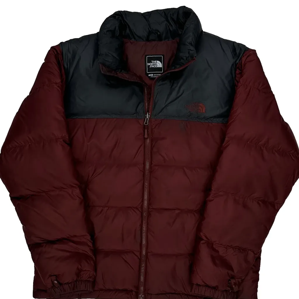 The North Face Puffer - Large Burgundy Polyester - Image 5