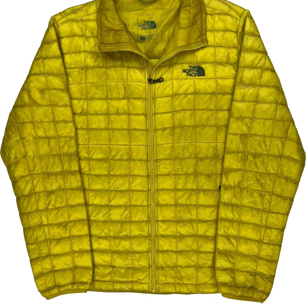 The North Face Puffer - Large Yellow Nylon - Image 5