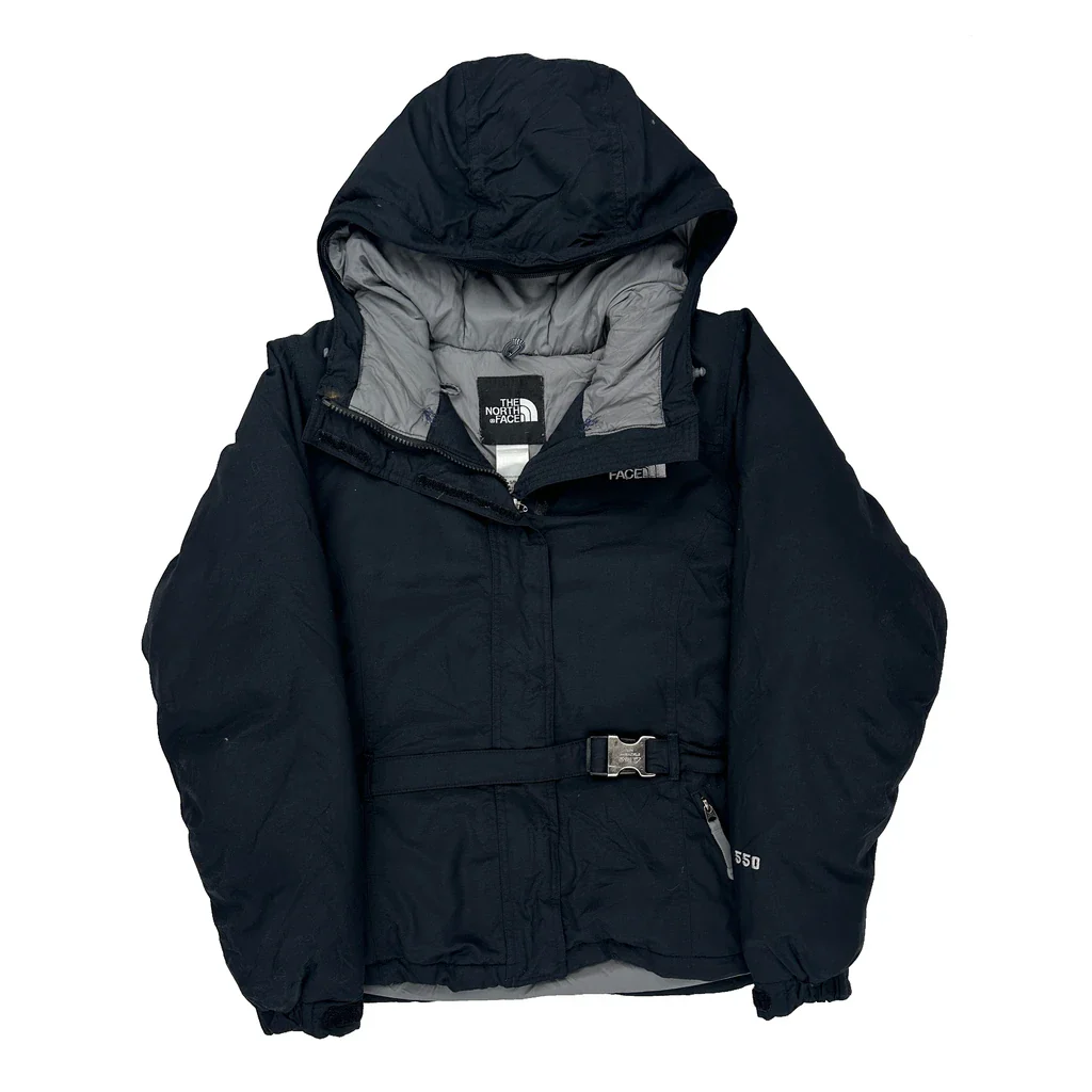 The North Face Puffer - Small Black Nylon