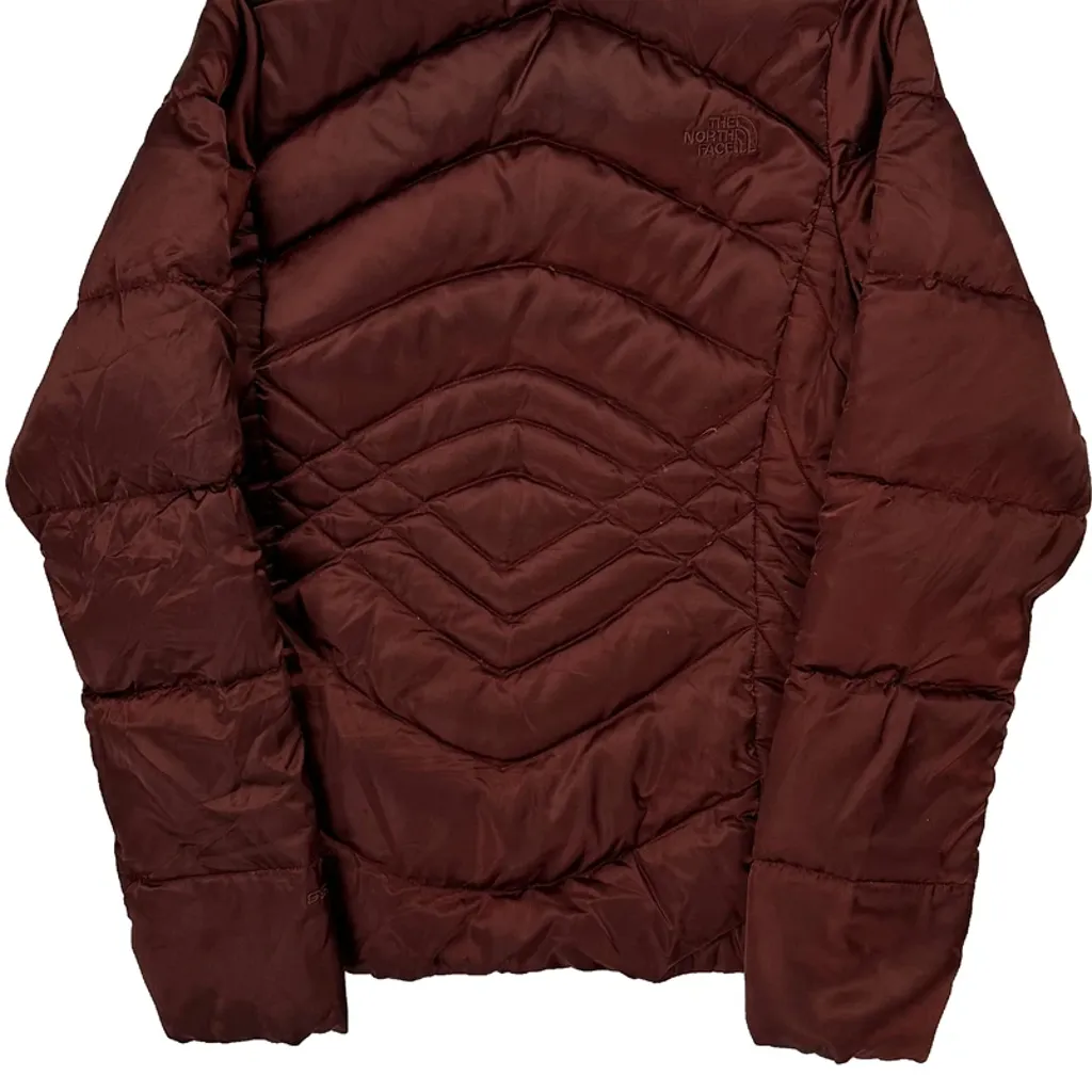 The North Face Puffer - Small Burgundy Polyester - Image 6