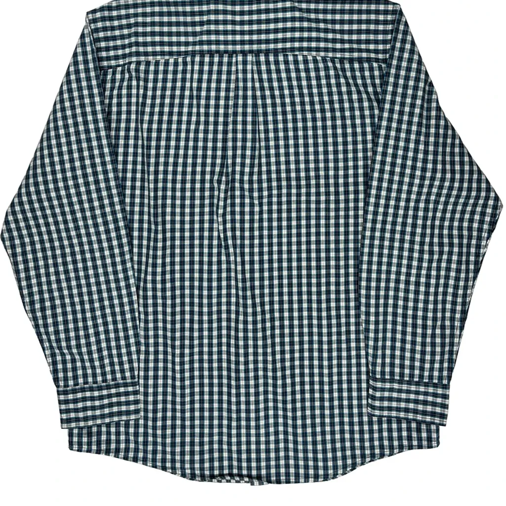 The North Face Checked Shirt - Large Blue Cotton - Image 6