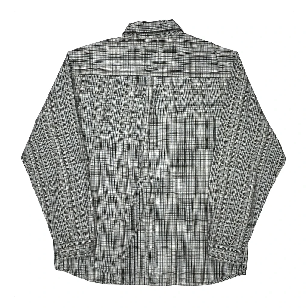 The North Face Checked Shirt - Large Gray Cotton - Image 2