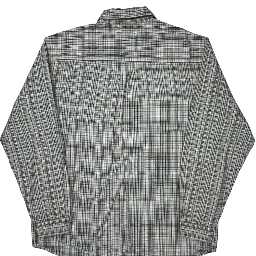 The North Face Checked Shirt - Large Gray Cotton - Image 6