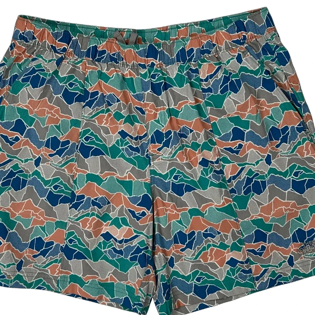 The North Face Shorts - Large Multicoloured Polyester - Image 4