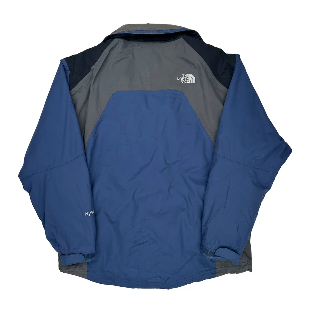 The North Face Ski Jacket - Medium Blue Nylon - Image 2