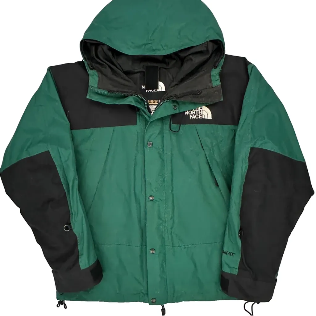 The North Face Ski Jacket - Large Green Nylon - Image 4