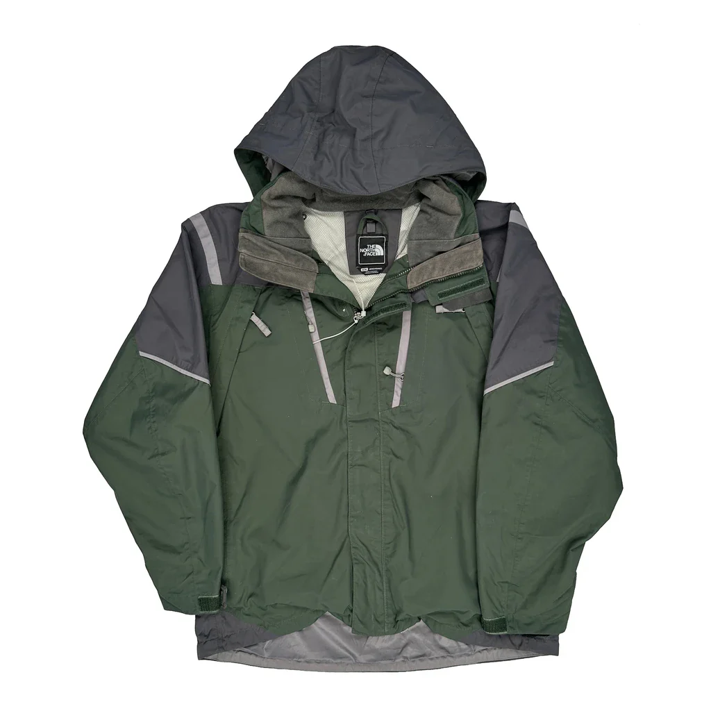 The North Face Waterproof Ski Jacket - Medium Green Polyester