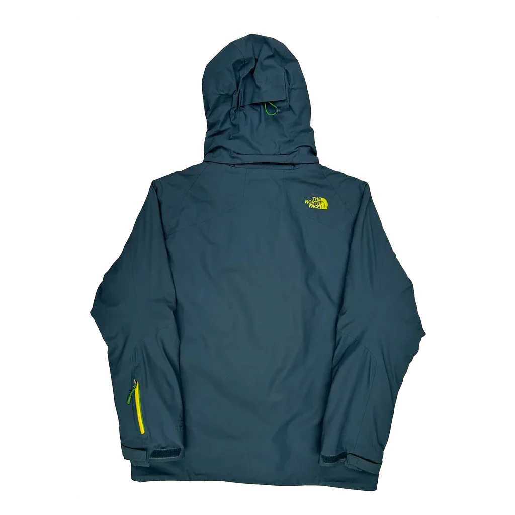 The North Face Waterproof Ski Jacket - XL Grey Polyester - Image 2