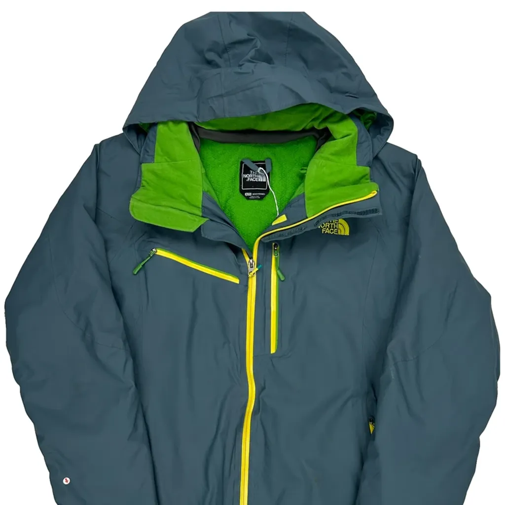 The North Face Waterproof Ski Jacket - XL Grey Polyester - Image 5