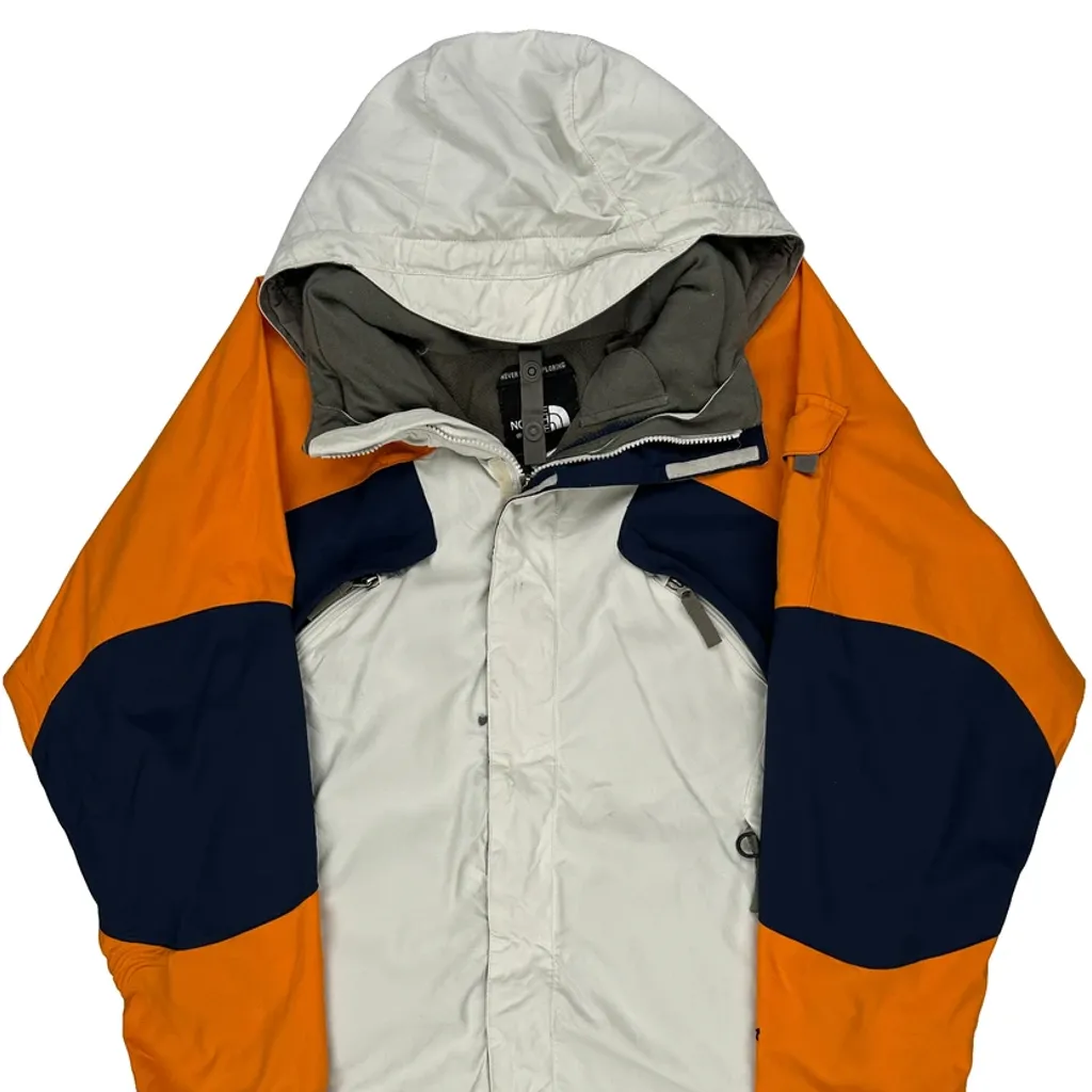 The North Face Ski Jacket - Medium Orange Polyester - Image 4