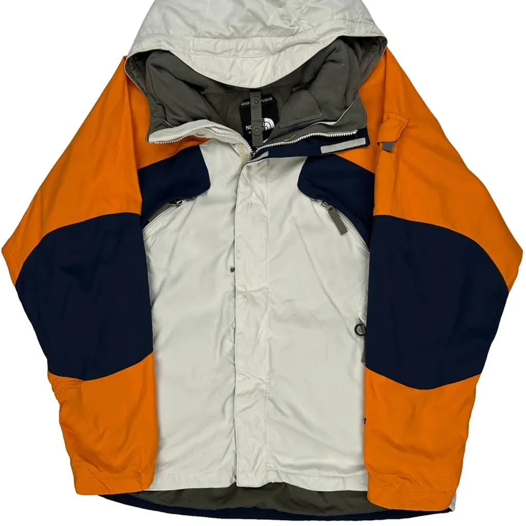 The North Face Ski Jacket - Medium Orange Polyester - Image 5