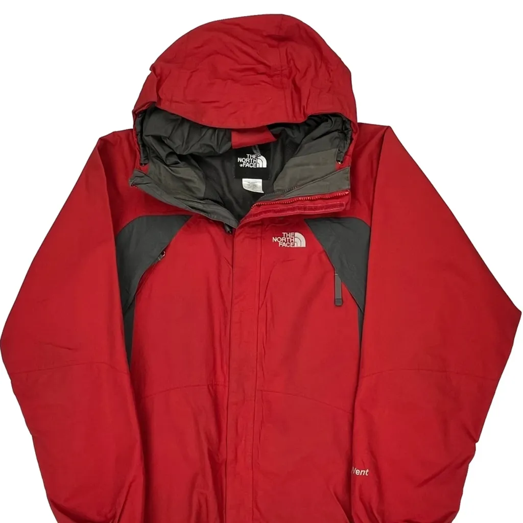 The North Face Ski Jacket - Large Red Nylon - Image 5