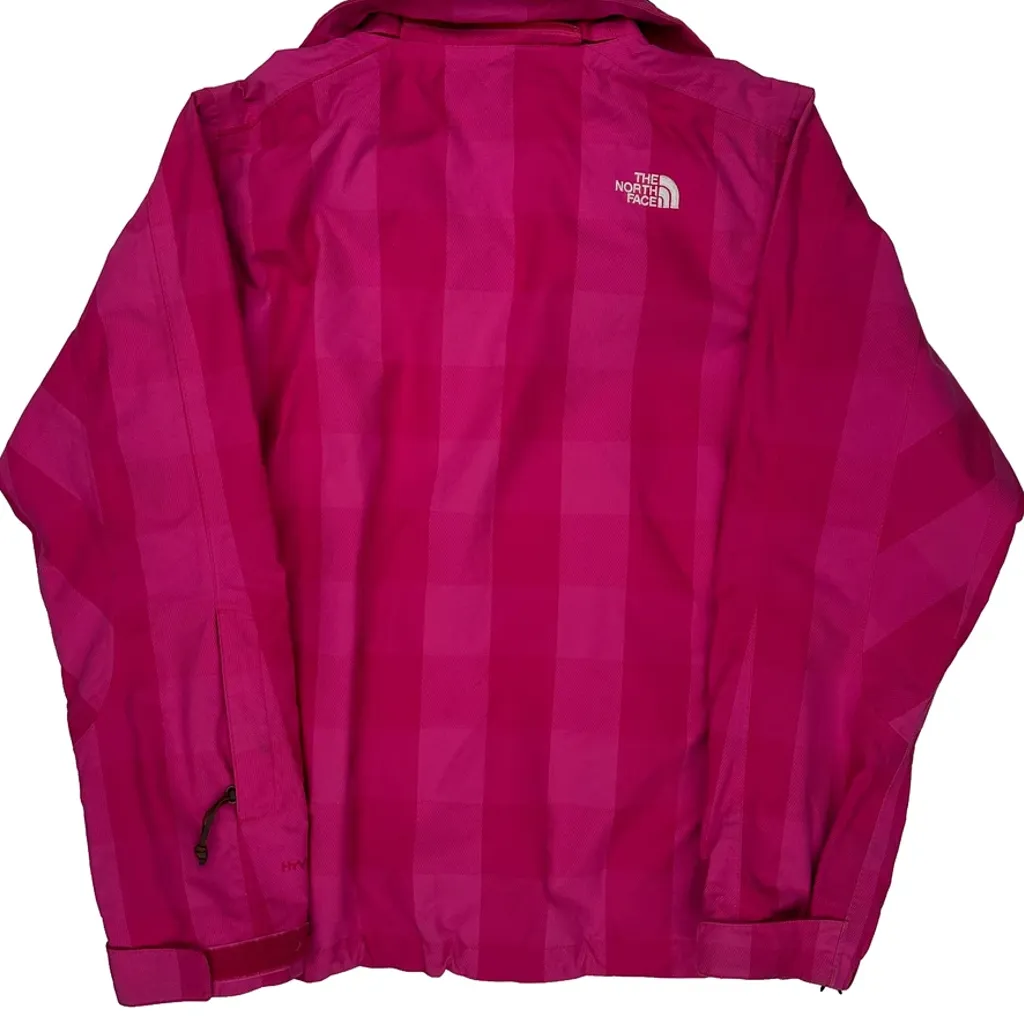 The North Face Checked Ski Jacket - Medium Pink Polyester - Image 6