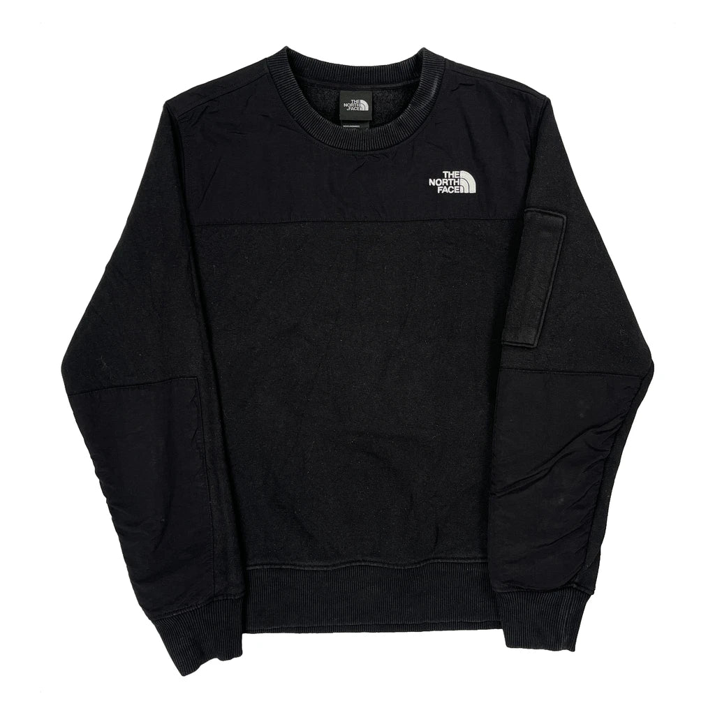 The North Face Sweatshirt - Small Black Cotton