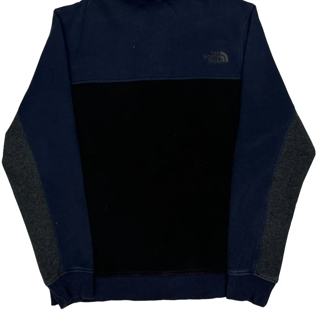 The North Face Collared Sweatshirt - Medium Blue Polyester - Image 7