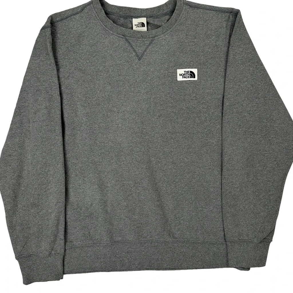The North Face Sweatshirt - Large Gray Cotton - Image 5
