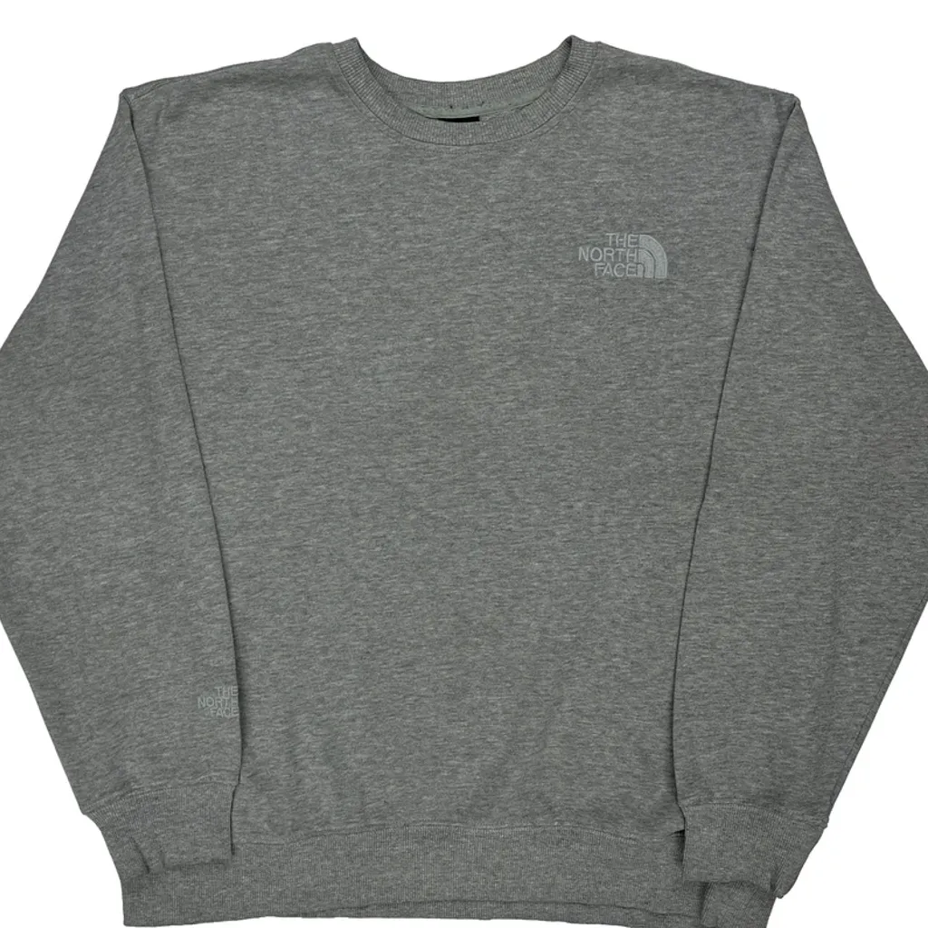 The North Face Sweatshirt - Large Grey Cotton - Image 5