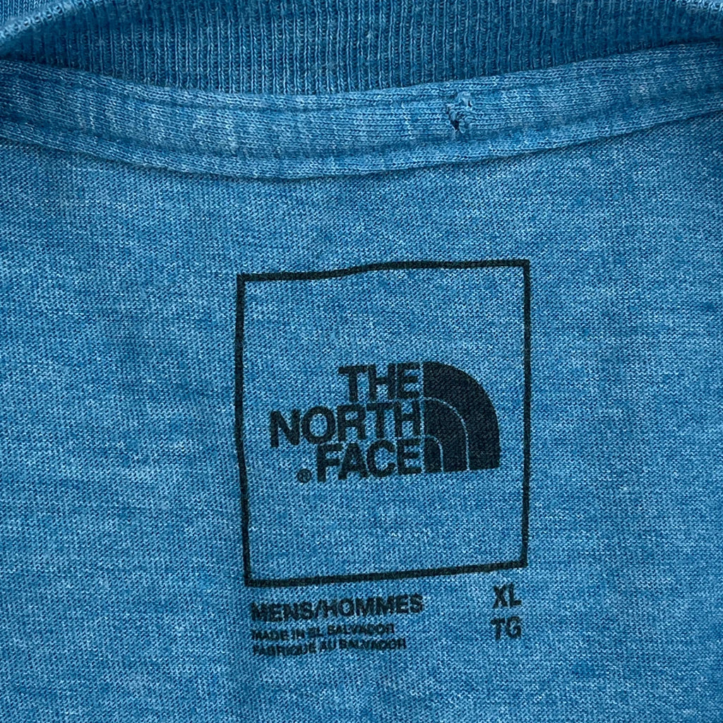 The North Face T-Shirt - XL Blue Cotton - Image 3