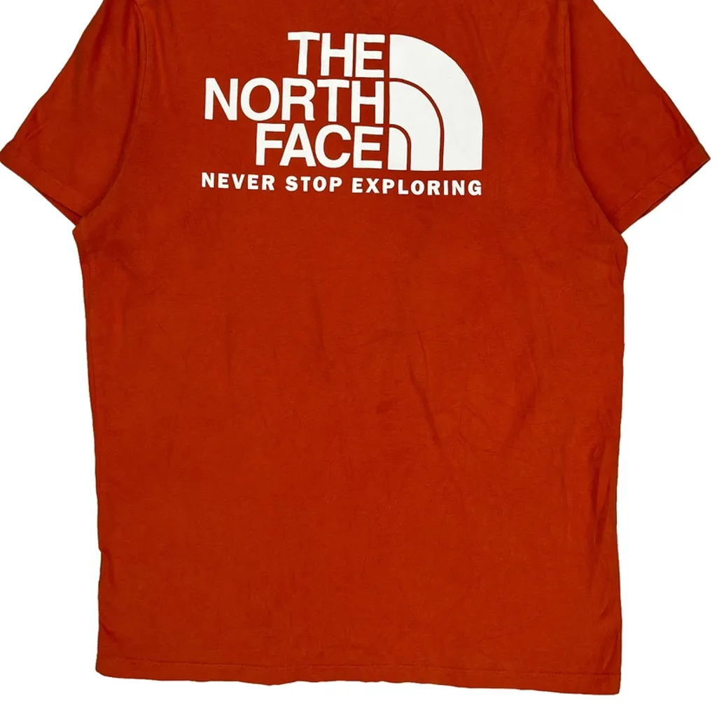 The North Face T-Shirt - Large Orange Cotton - Image 7
