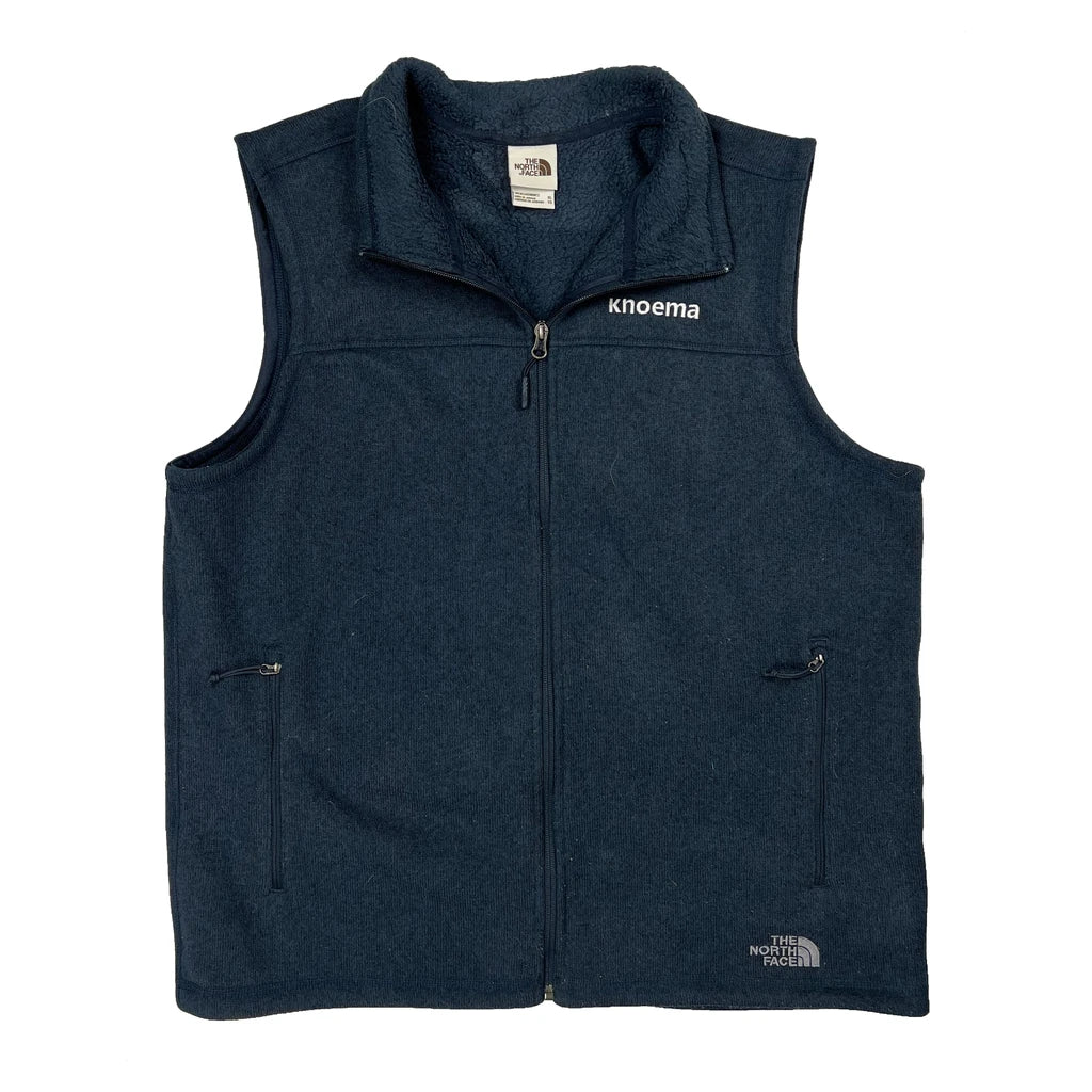 The North Face Fleece Vest - XL Blue Polyester