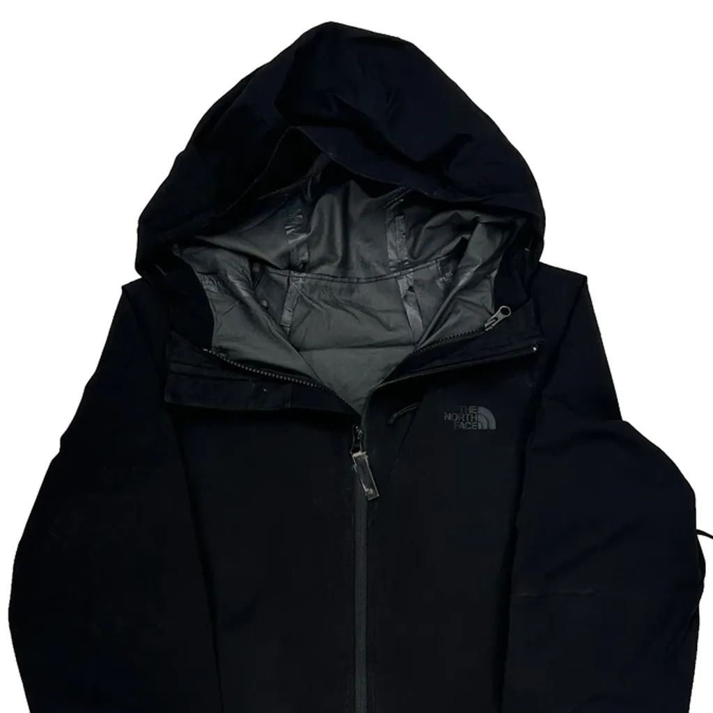 The North Face Waterproof Jacket - Medium Black Polyester - Image 5