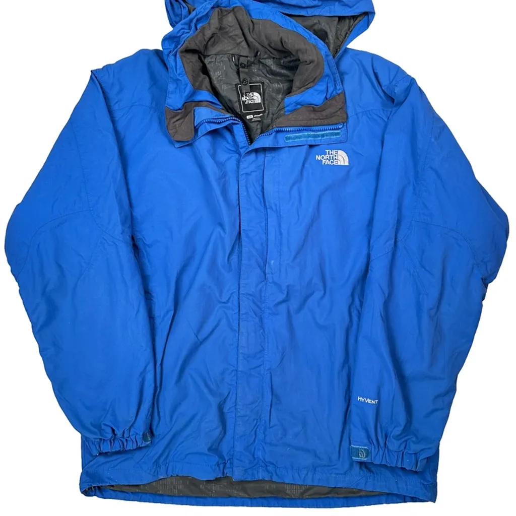The North Face Waterproof Jacket - Large Blue Polyester - Image 5