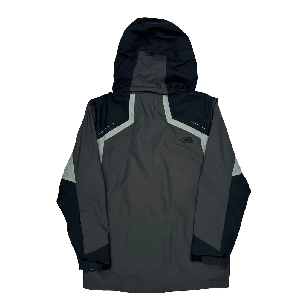 The North Face Waterproof Jacket - Medium Grey Polyester - Image 2