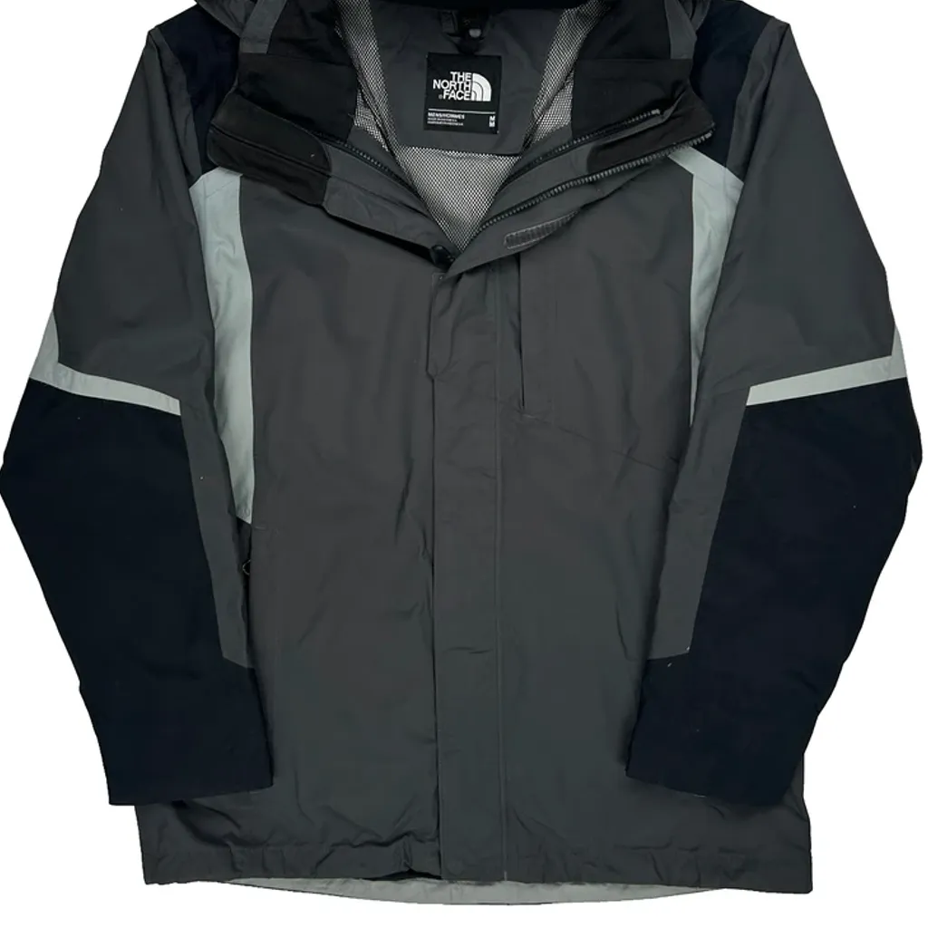The North Face Waterproof Jacket - Medium Grey Polyester - Image 5