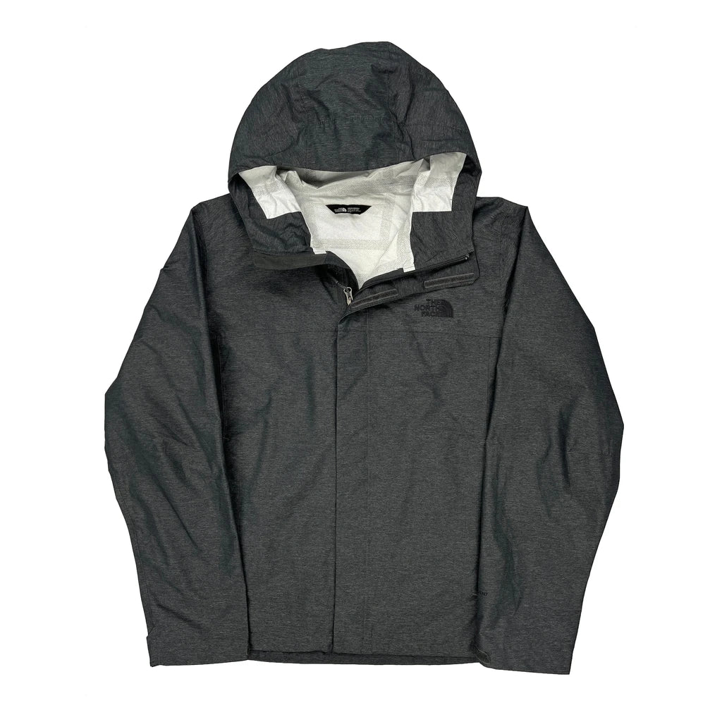 The North Face Waterproof Jacket - Medium Grey Polyester