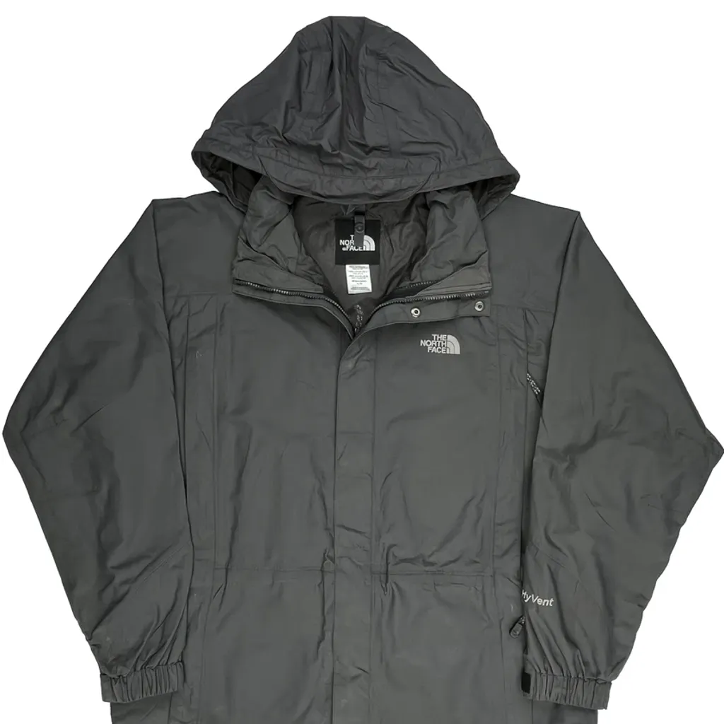 The North Face Waterproof Jacket - XL Grey Nylon - Image 4