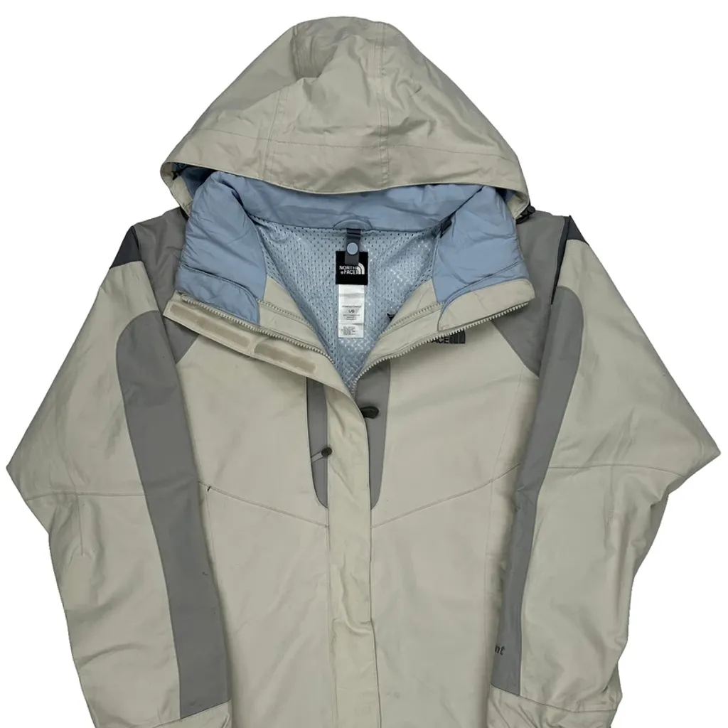 The North Face Waterproof Jacket - Large Beige Nylon - Image 4