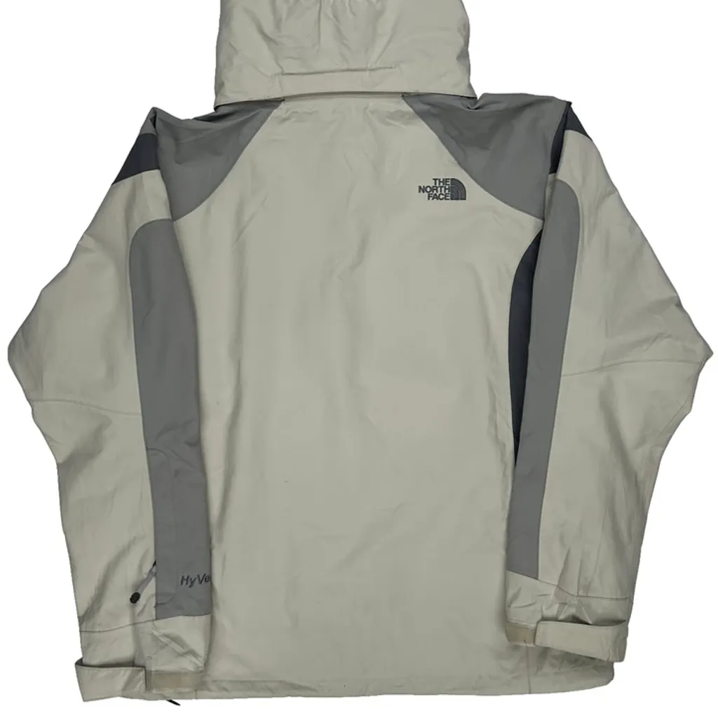 The North Face Waterproof Jacket - Large Beige Nylon - Image 6