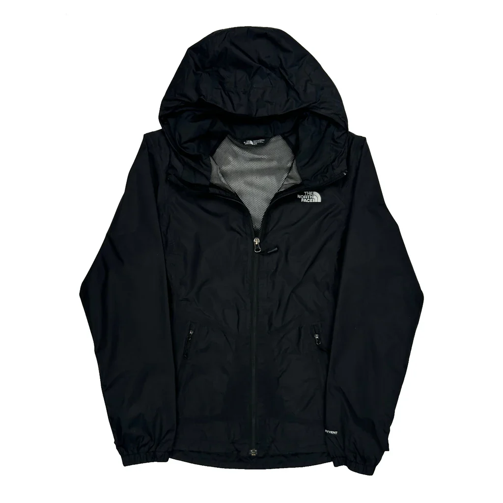 The North Face Waterproof Jacket - Medium Black Polyester