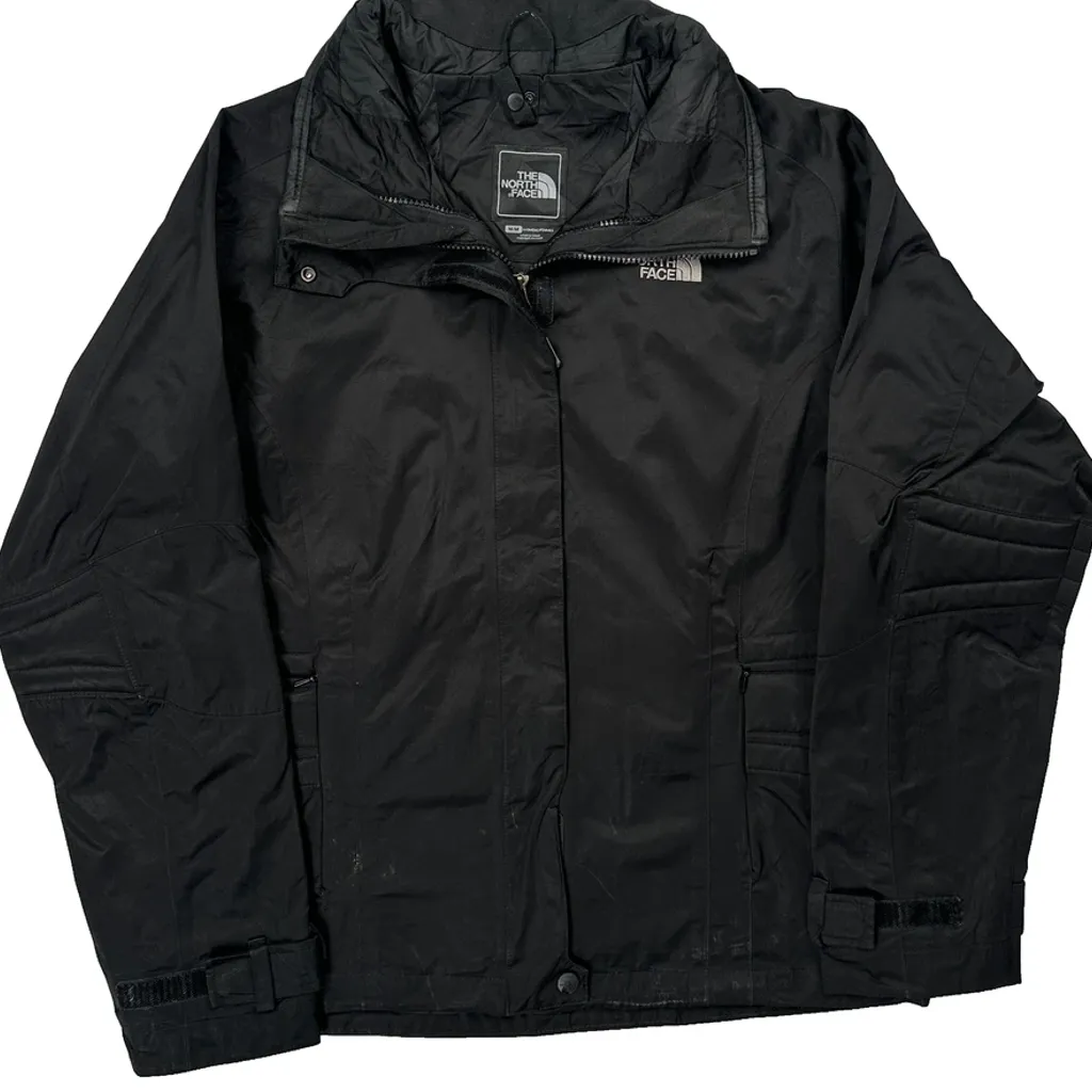 The North Face Waterproof Jacket - Medium Black Nylon - Image 4