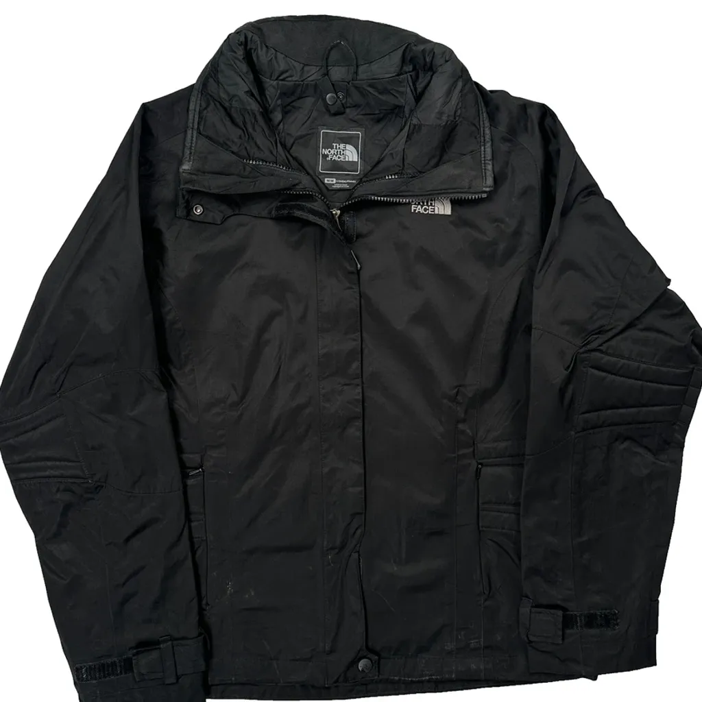 The North Face Waterproof Jacket - Medium Black Nylon - Image 5